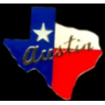 CITY OF AUSTIN, TEXAS TX HAT, LAPEL PIN